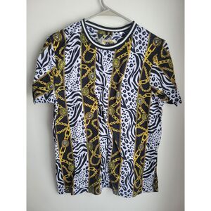 Fresh Prints of Bel-Air Graphic Tee Top Size Medium M